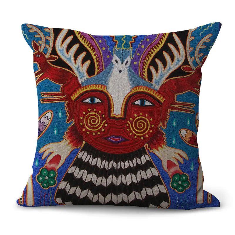 Decorative Plaid Cushion Set for Furniture Decoration