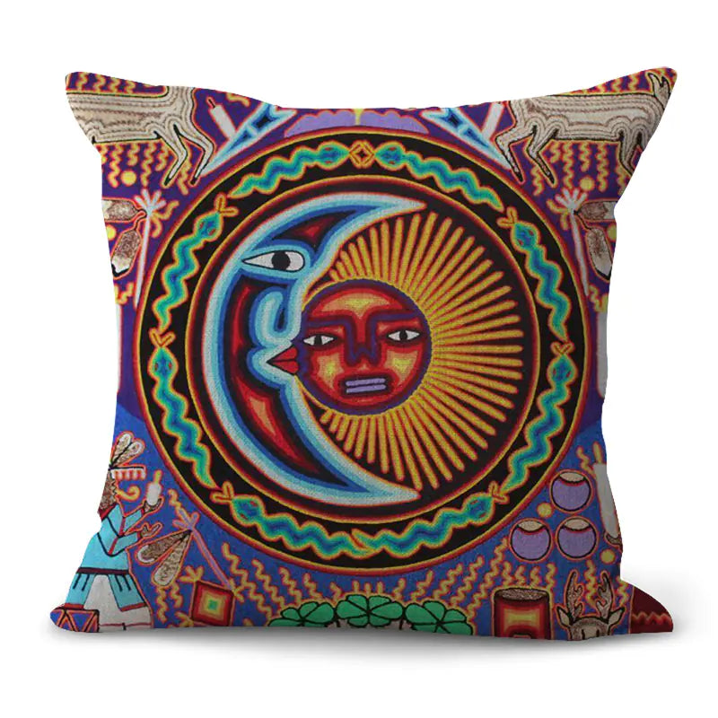 Decorative Plaid Cushion Set for Furniture Decoration