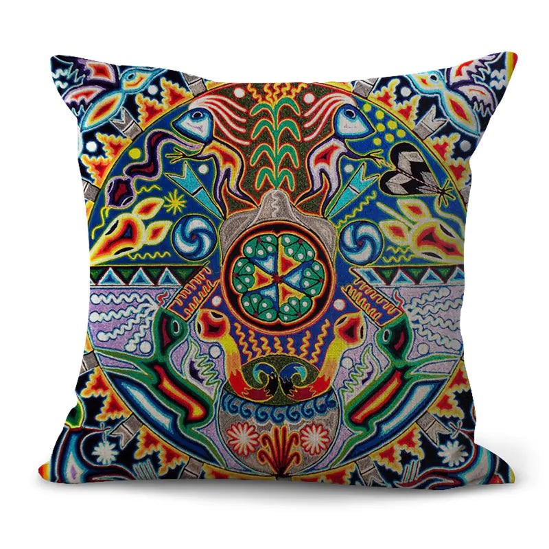 Decorative Plaid Cushion Set for Furniture Decoration