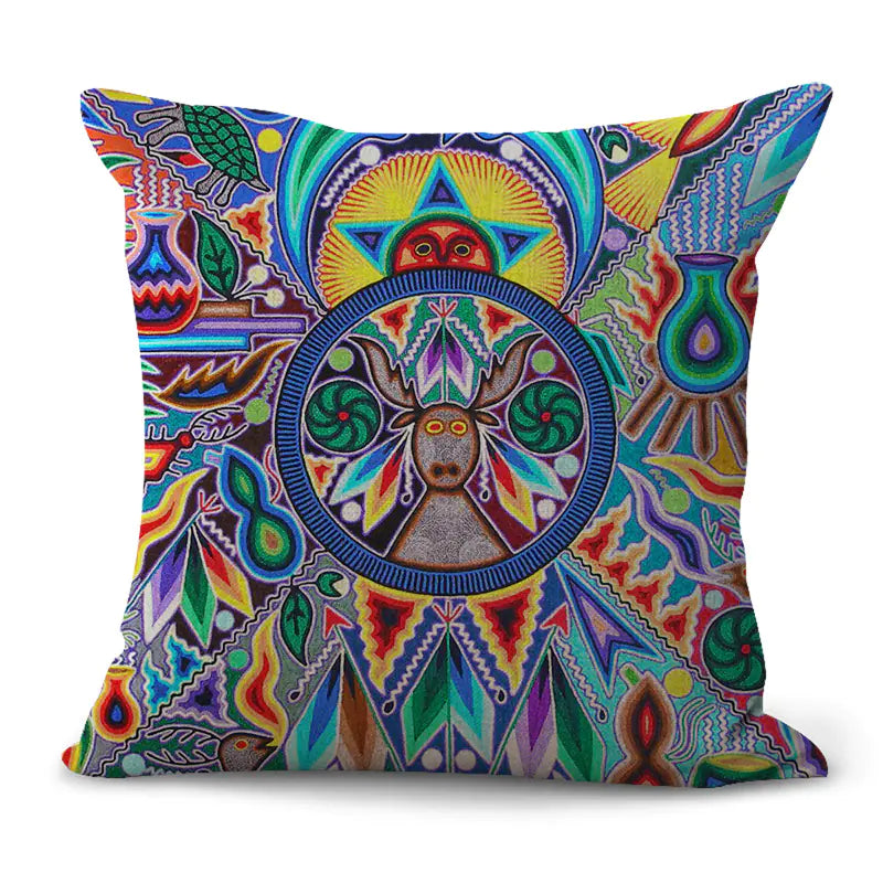 Decorative Plaid Cushion Set for Furniture Decoration