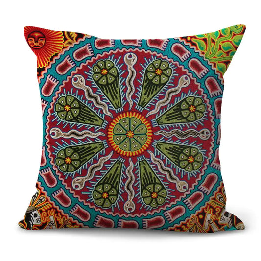 Decorative Plaid Cushion Set for Furniture Decoration