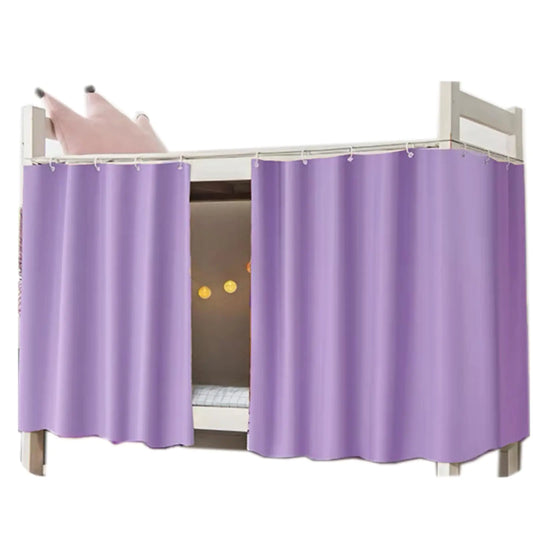 Navhao Dorm Home Solid Thicken Bunk Blackout Bed Curtains Cloth Bed Canopy Students Single Sleeper