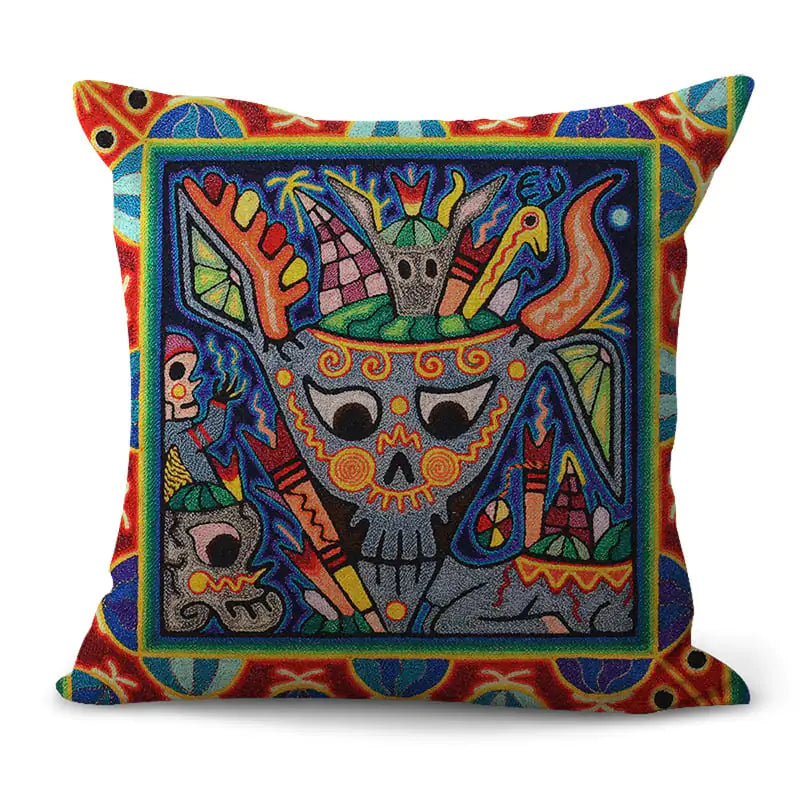 Decorative Plaid Cushion Set for Furniture Decoration