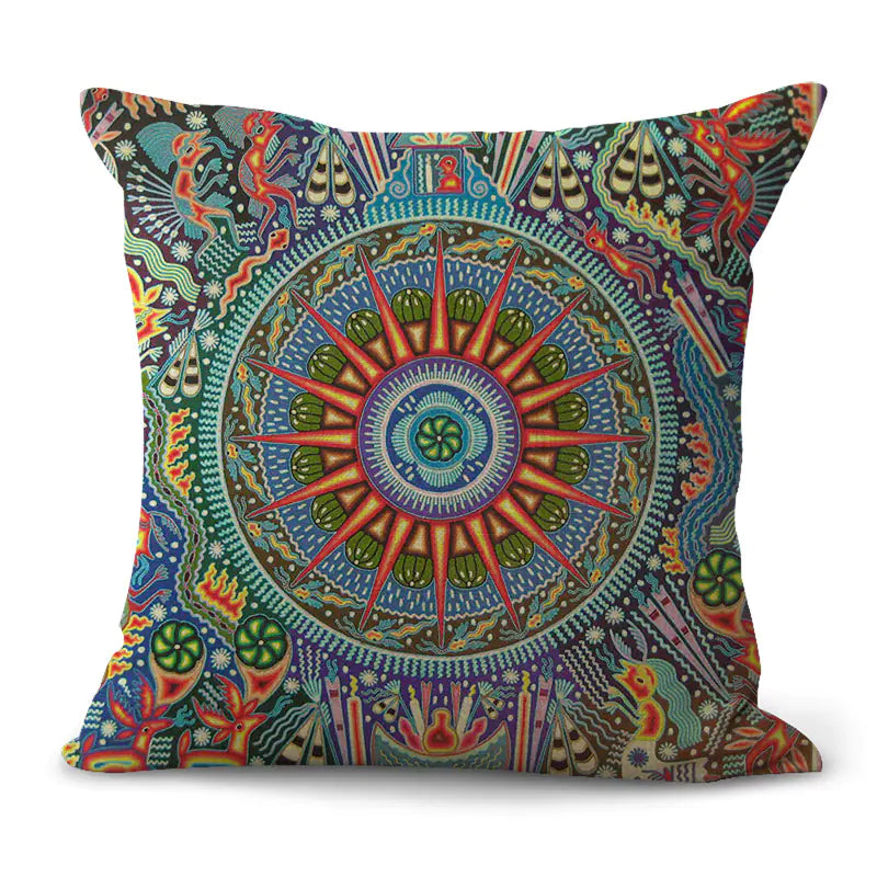 Decorative Plaid Cushion Set for Furniture Decoration